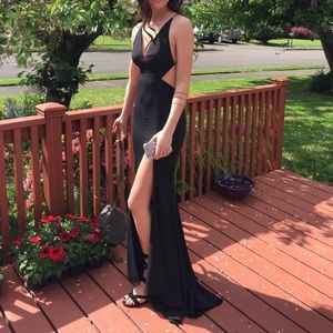 BLACK PROM DRESS